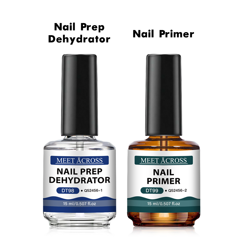 Nail Dehydrator Primer - 2 pçs 15ml primer de unhas