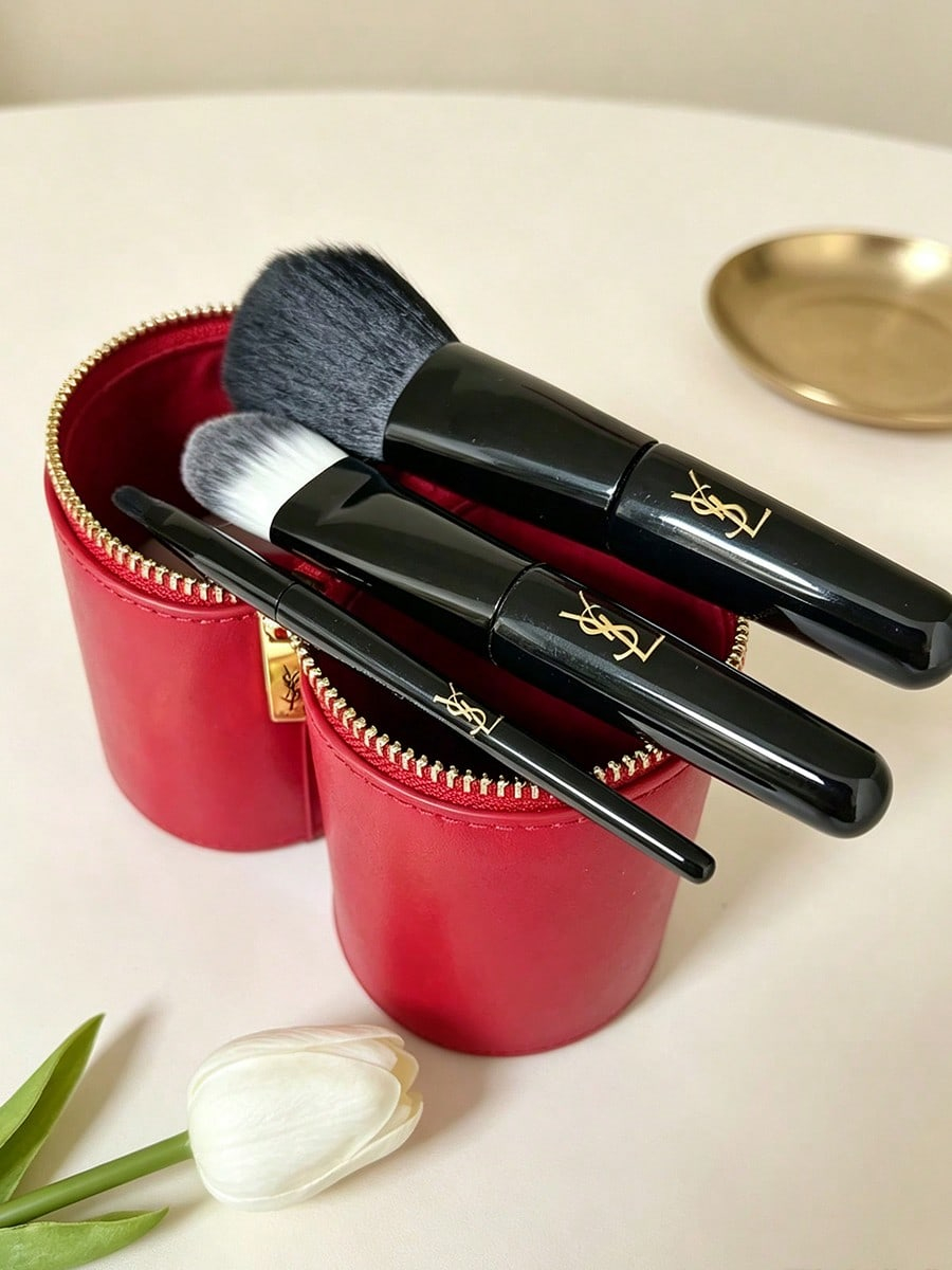 Ysl Beauty Makeup - Conjunto de Pincéis de Maquiagem YSL,