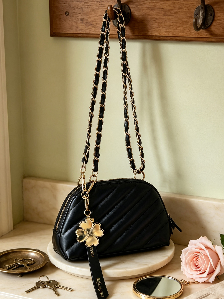 Ysl Beauty Makeup - Bolsa de maquiagem YSL preta com