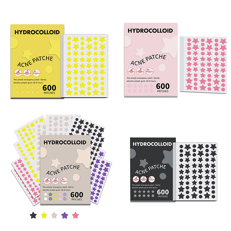 Beauty With Makeup - 600Pcs/conjunto Adesivos para Acne em Forma