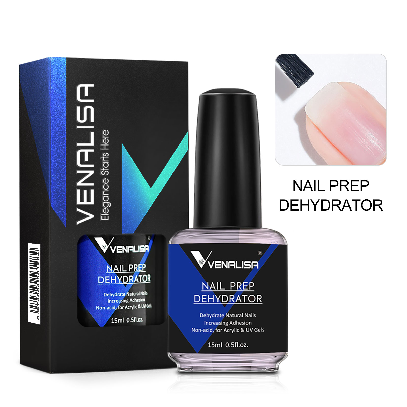 Nail Dehydrator Primer - Venalisa 15ml desidratador de preparação de