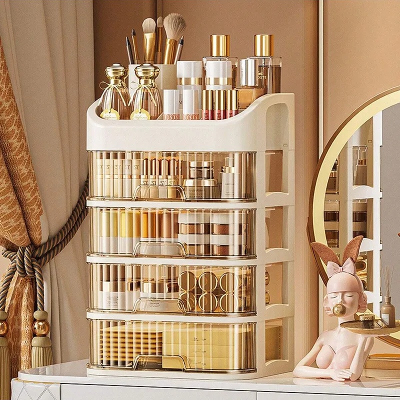 Caixa de Armazenamento de Cosm - Beauty Kiss Makeup avaliação e preço