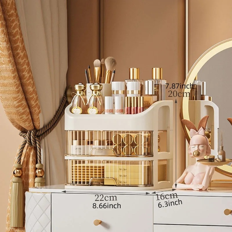 Caixa de Armazenamento de Cosm - Beauty Kiss Makeup avaliação e preço