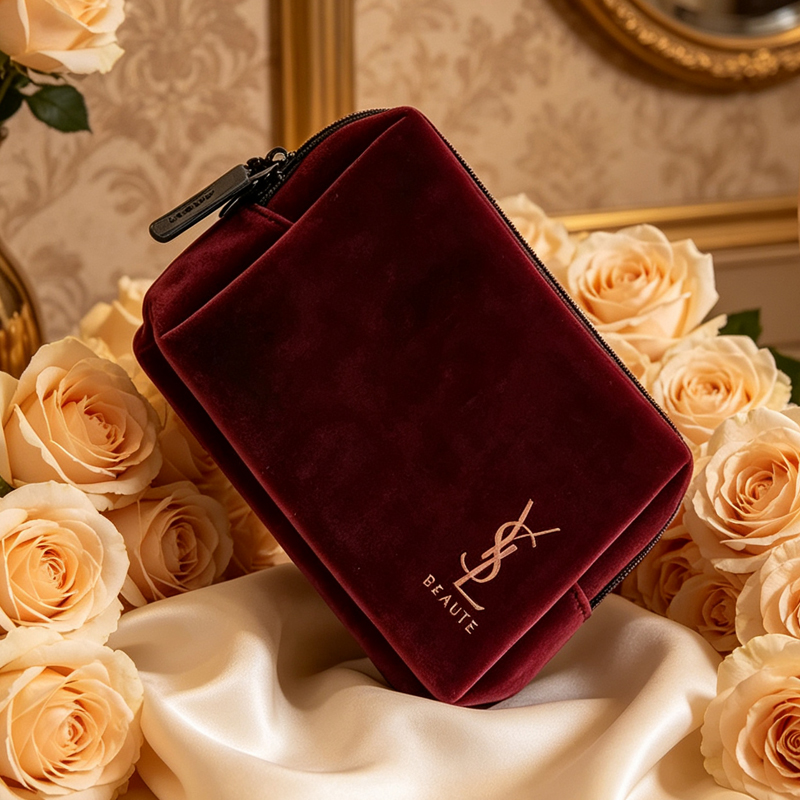 Bolsa de Maquiagem Vintage YSL - Ysl Beauty Makeup avaliação e preço