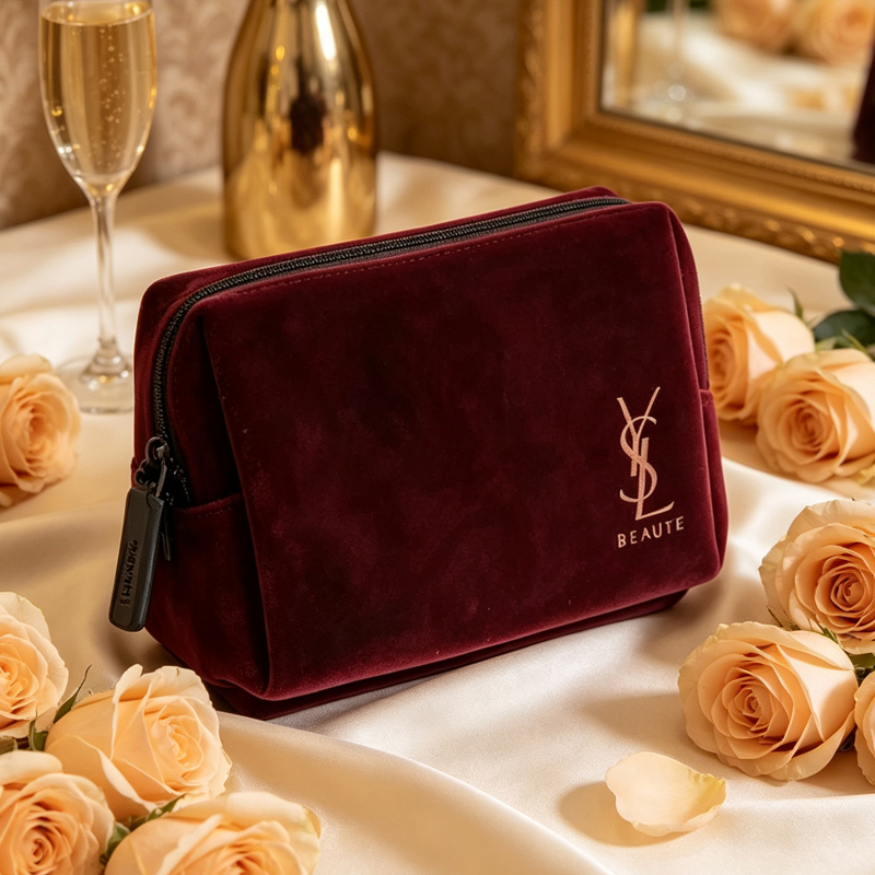 Bolsa de Maquiagem Vintage YSL - Ysl Beauty Makeup avaliação e preço