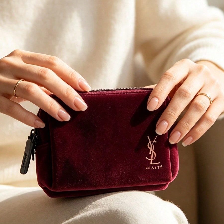 Bolsa de Maquiagem Vintage YSL - Ysl Beauty Makeup avaliação e preço