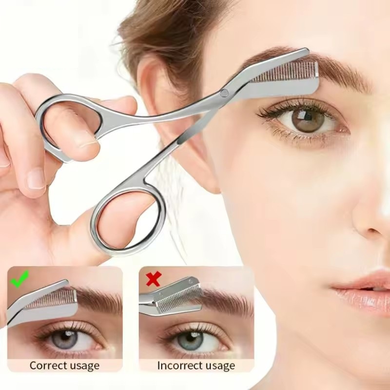 Tesoura de Sobrancelha Segura  - Beauty Makeup Vanity avaliação e preço