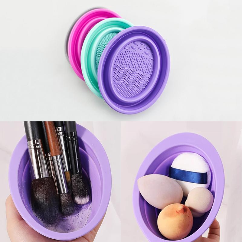 Escova de maquiagem de silicon - Beauty Home Makeup avaliação e preço