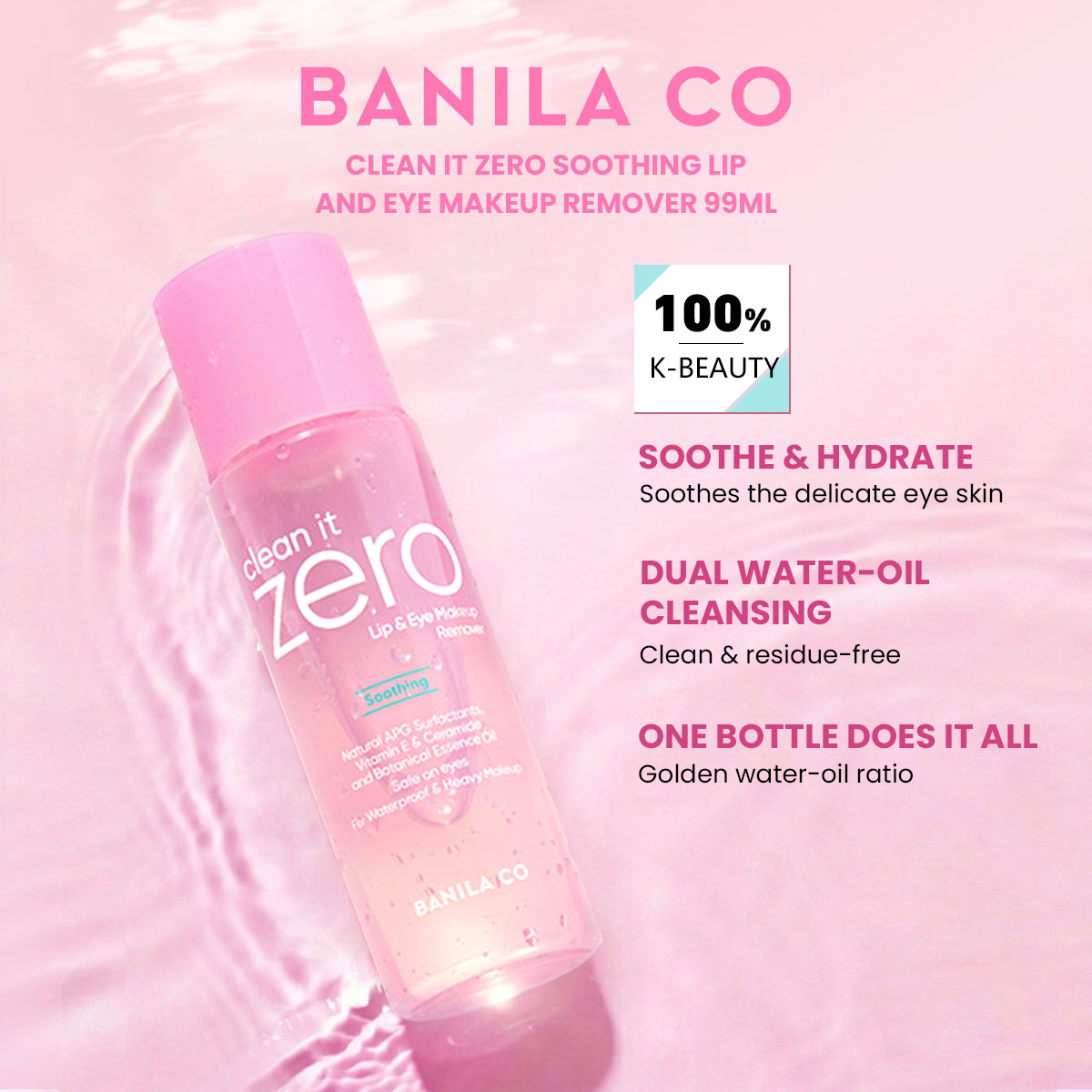 BANILA CO Clean it Zero Remove - Beauty With Makeup avaliação e preço