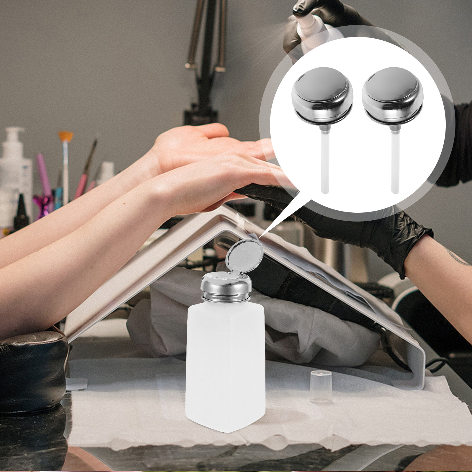 Kit com 5 Tampas Dosadoras de  - Beauty With Makeup avaliação e preço