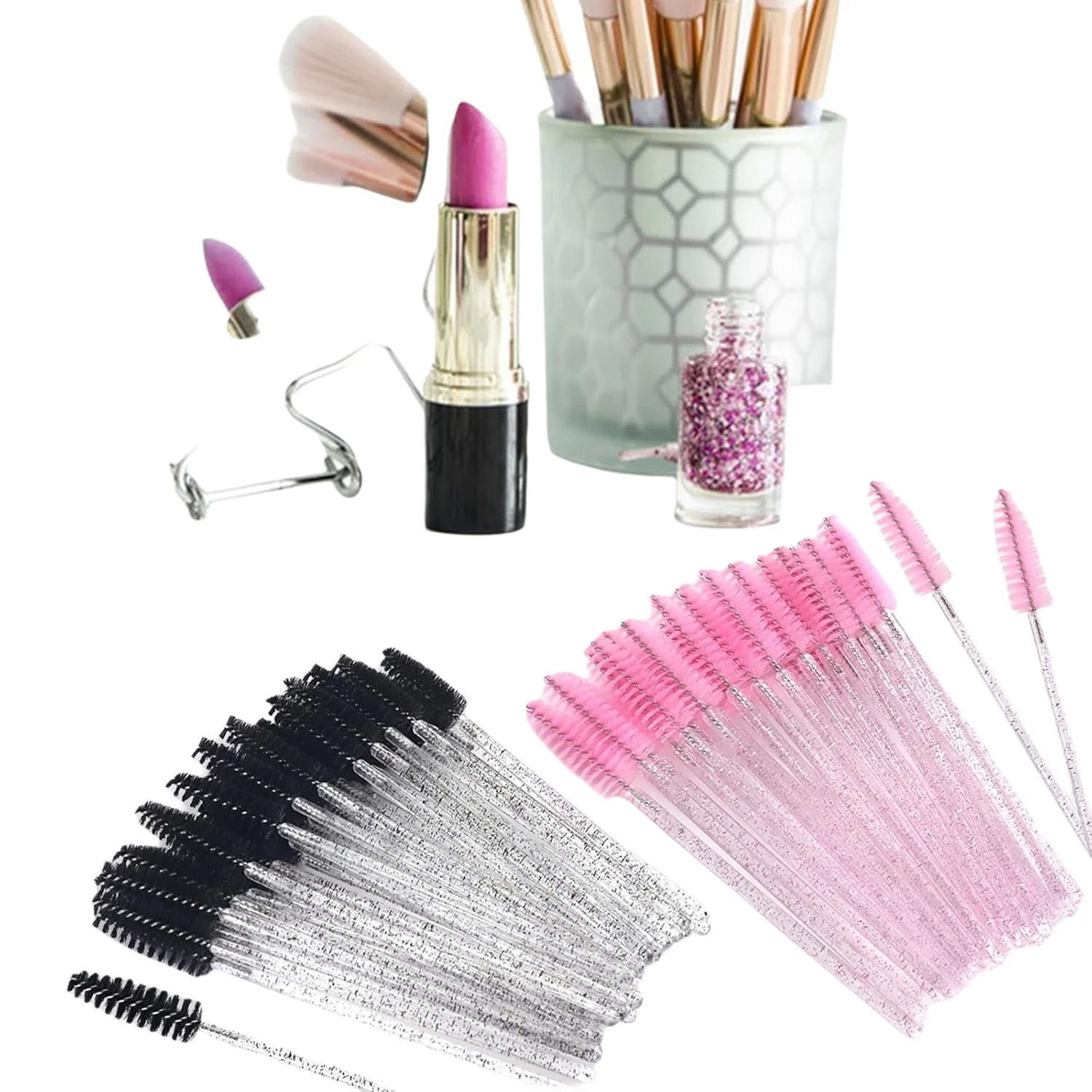 500 pçs escovas de cílios vari - Beauty And Makeup Quotes avaliação e preço