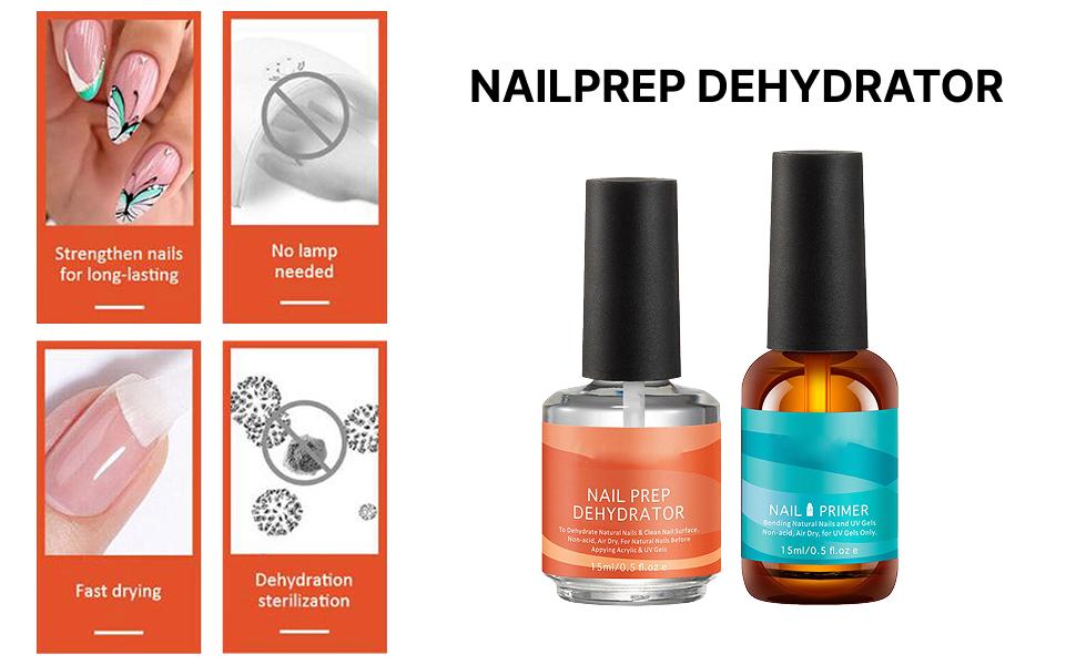 Conjunto de Primer para Unhas, - Nail Dehydrator Primer avaliação e preço