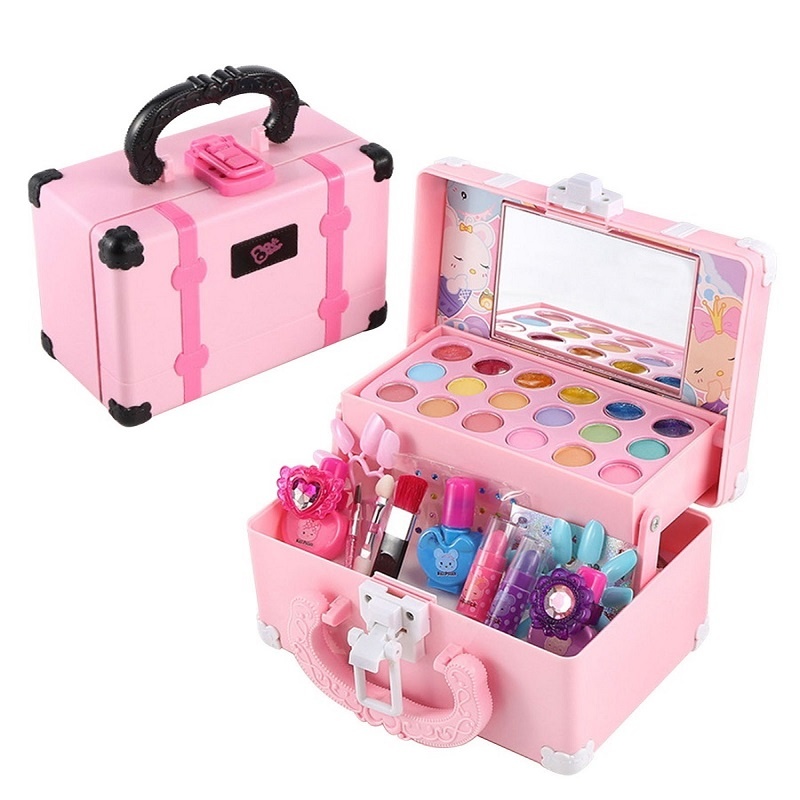 Crianças conjunto de maquiagem - Beauty Kiss Makeup avaliação e preço
