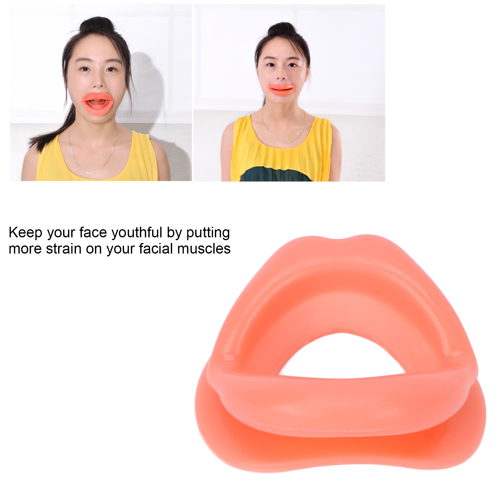 Borracha de silicone rosto mai - Face Massager avaliação e preço