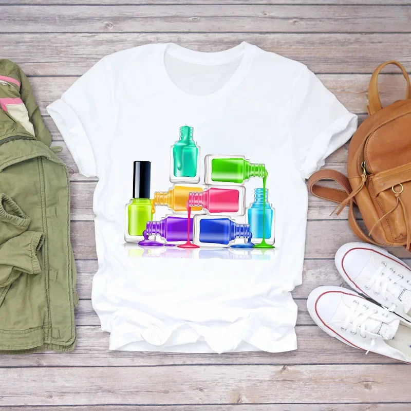 Camiseta Branca de Manga Curta - Makeup Plus Beauty avaliação e preço