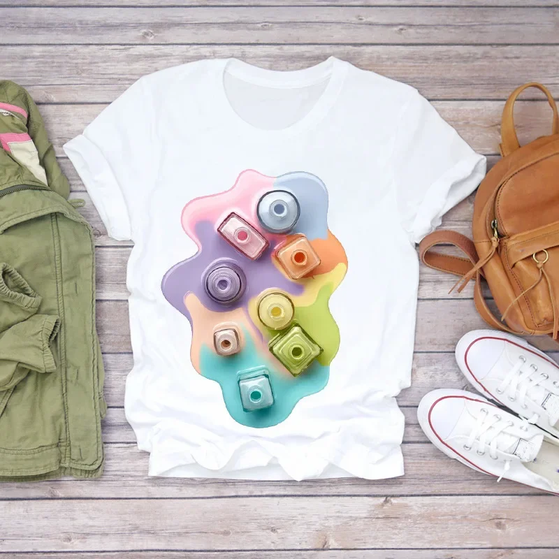 Camiseta Branca de Manga Curta - Makeup Plus Beauty avaliação e preço