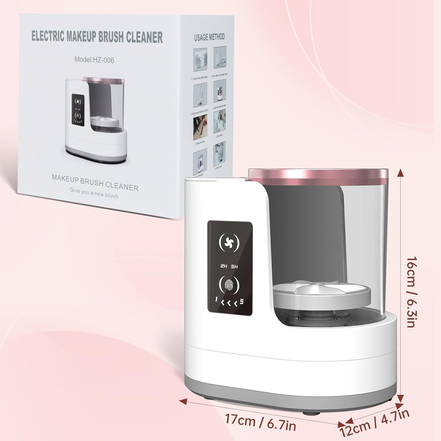 Máquina Automática Rotativa pa - Beauty Home Makeup avaliação e preço