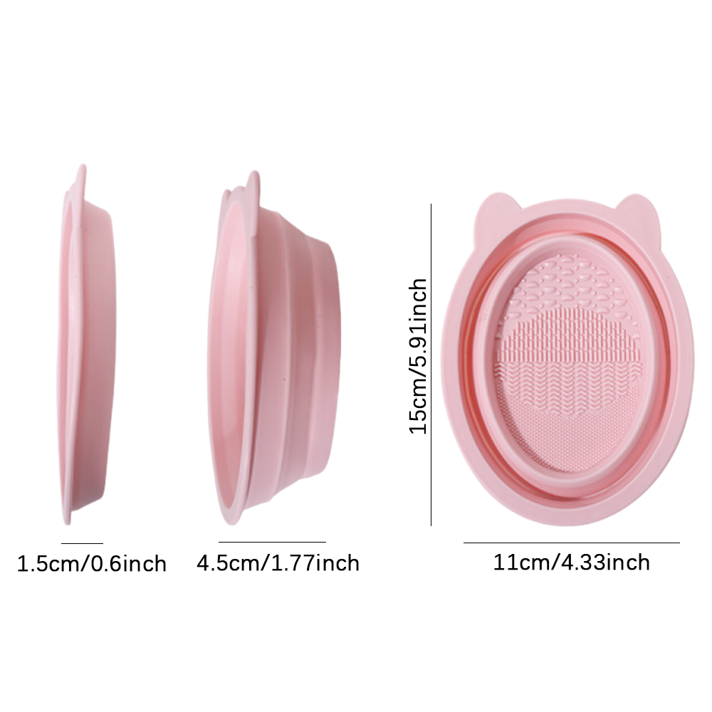 Tigela de Limpeza de Pincéis d - Beauty Home Makeup avaliação e preço