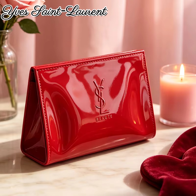 YSL Bolsa Cosmética de Couro S - Ysl Beauty Makeup avaliação e preço
