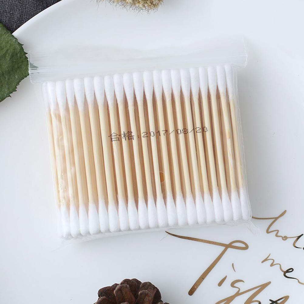 10/100pcs cotonetes descartáve - Beauty With Makeup avaliação e preço