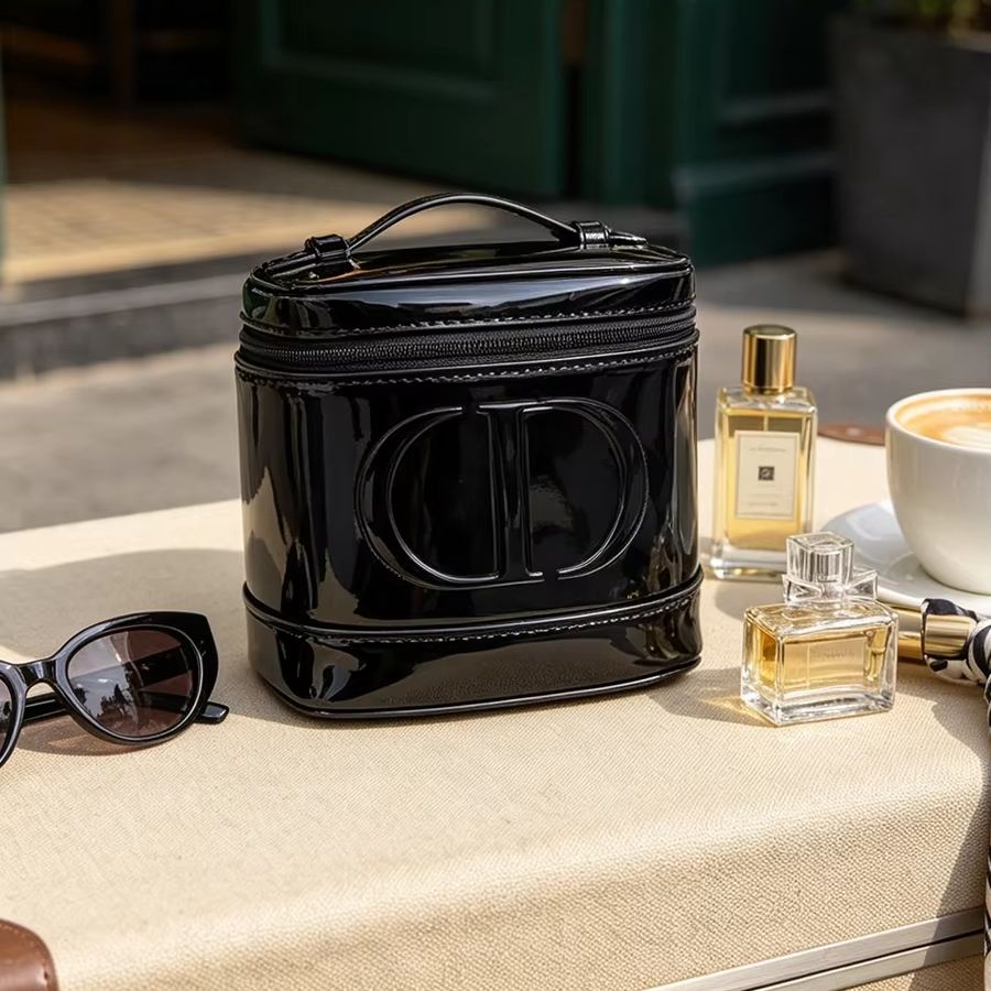Bolsa DIOR em malha preta para - Beauty Makeup Vanity avaliação e preço