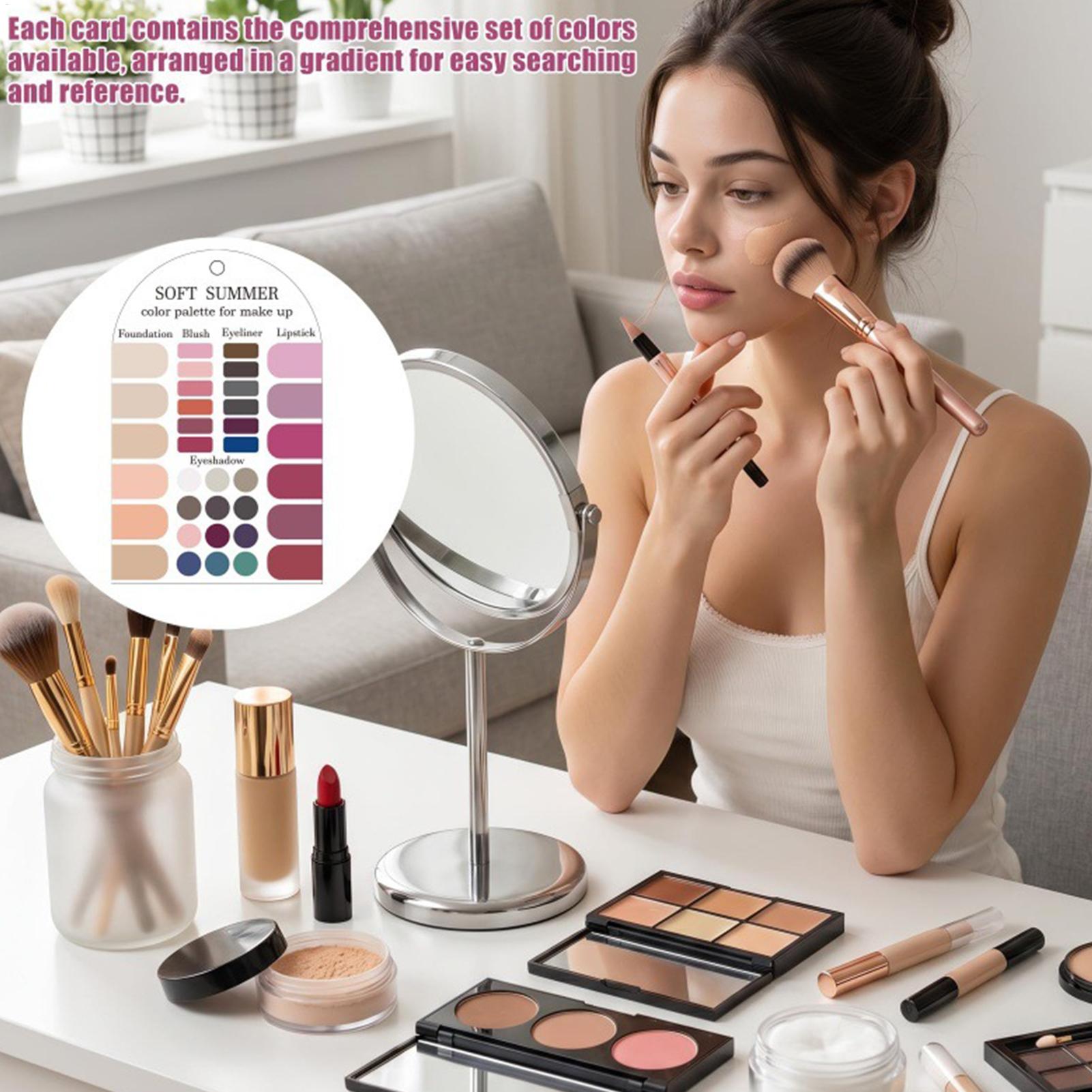 Cartão de Paleta de Cores Suav - Beauty Kiss Makeup avaliação e preço