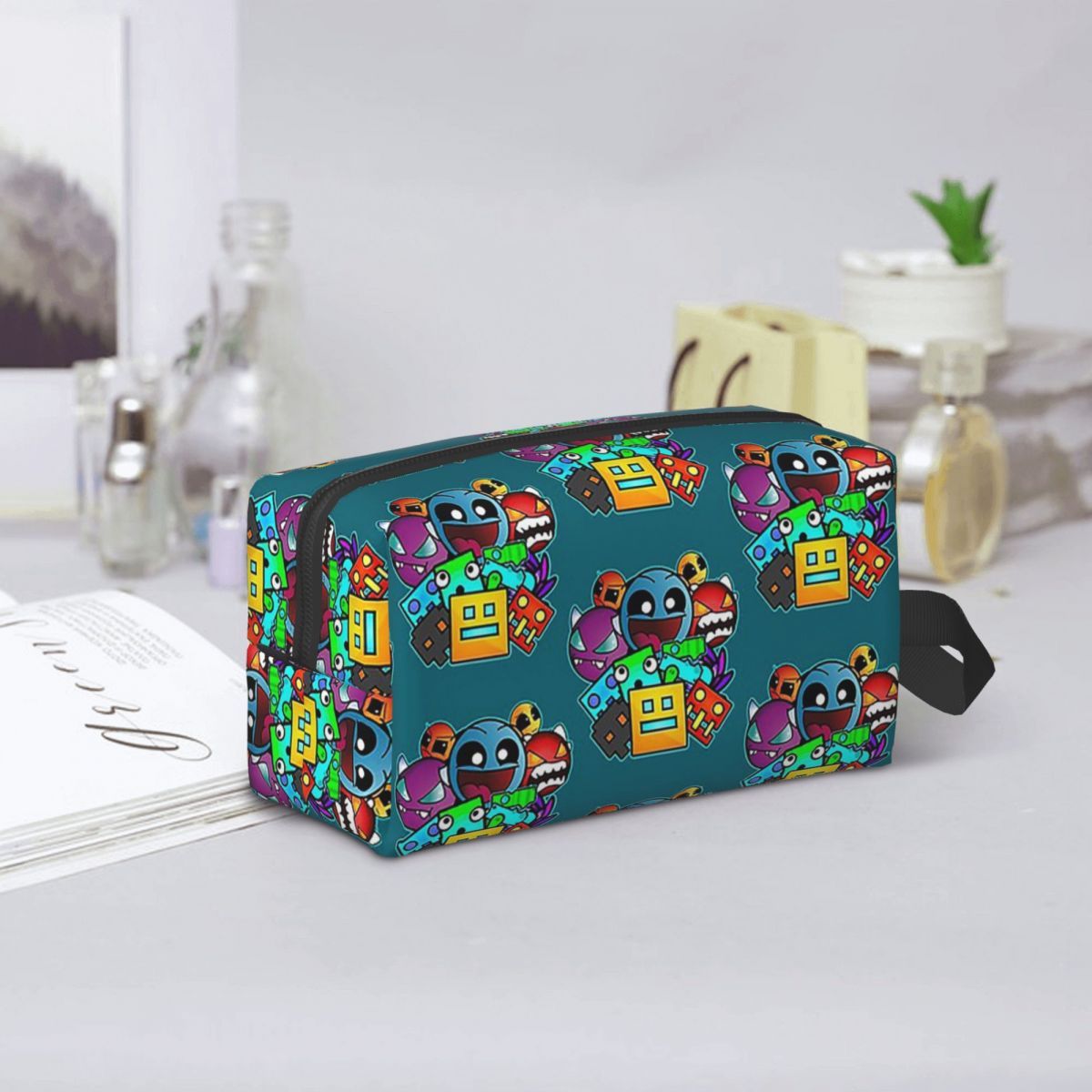 Bolsa de maquiagem Geometry Da - Makeup Beauty Makeup Game avaliação e preço