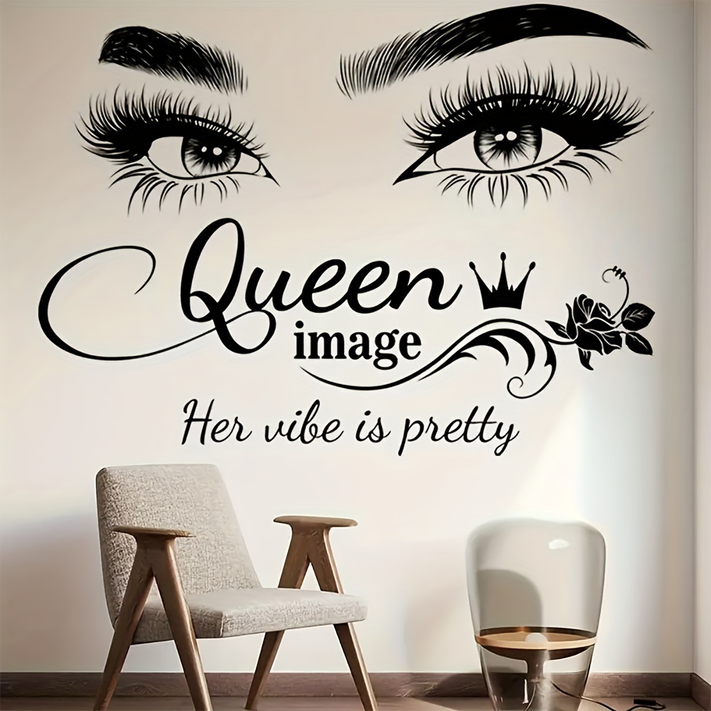Adesivo de parede com coroa de - Beauty And Makeup Studio avaliação e preço