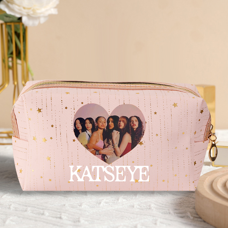 Moda k pop K-KATSEYE saco de m - Beauty Makeup Vanity avaliação e preço