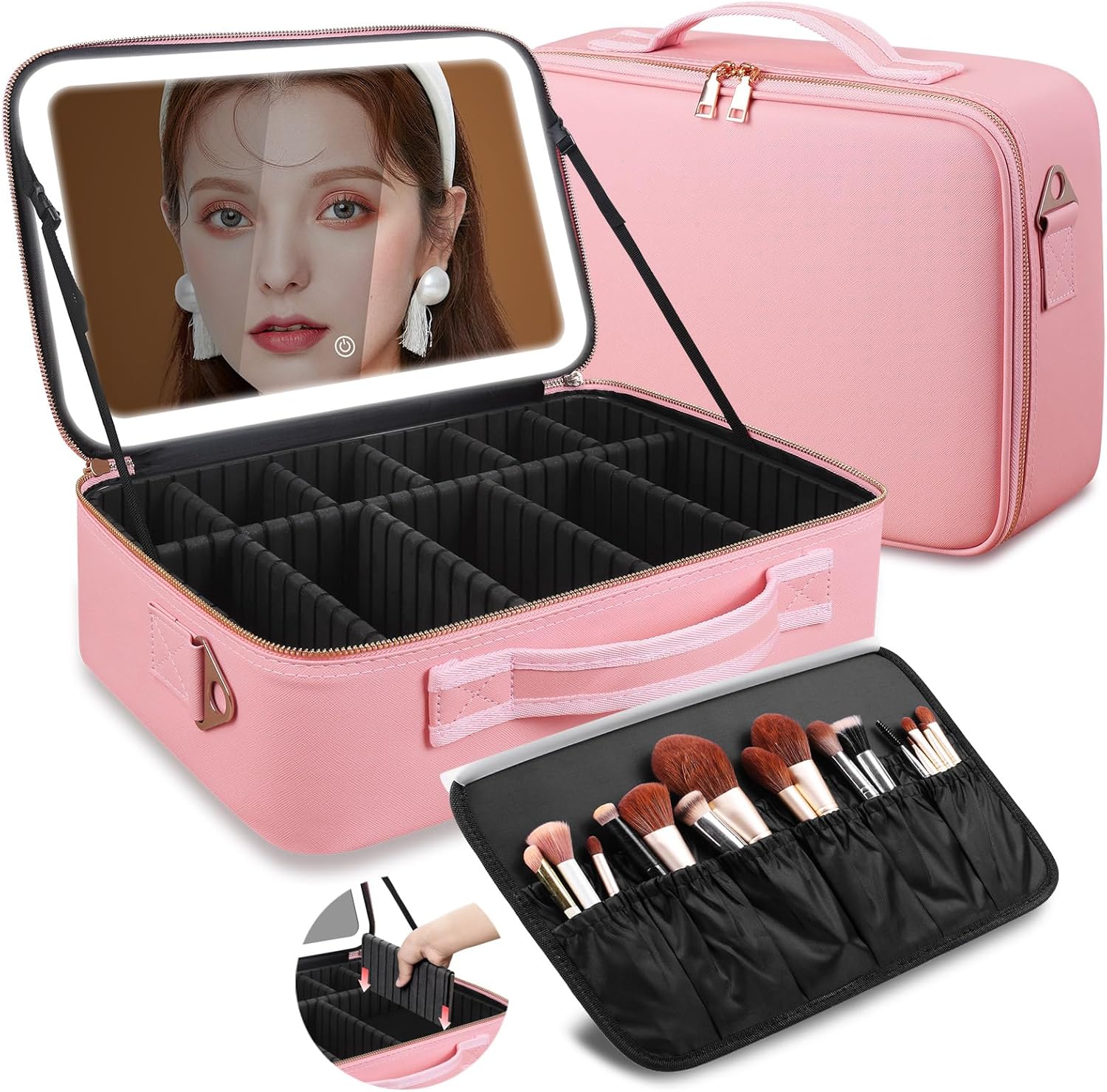 Bolsa de Maquiagem de Grande C - Beauty Makeup Vanity avaliação e preço